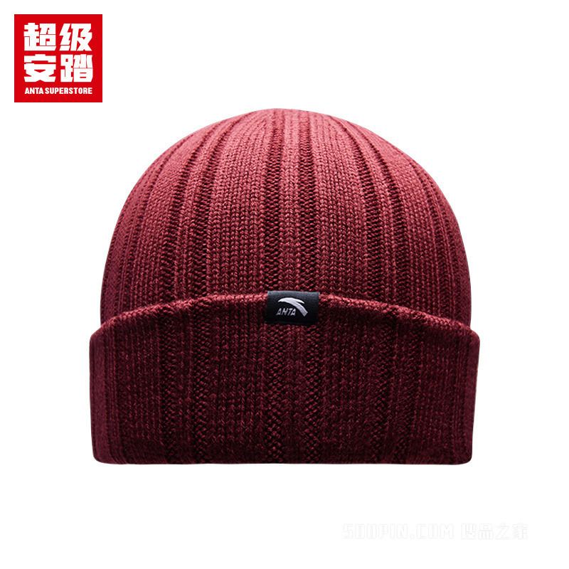超级安踏生活系列男女同款针织帽