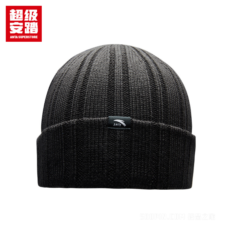 超级安踏生活系列男女同款针织帽