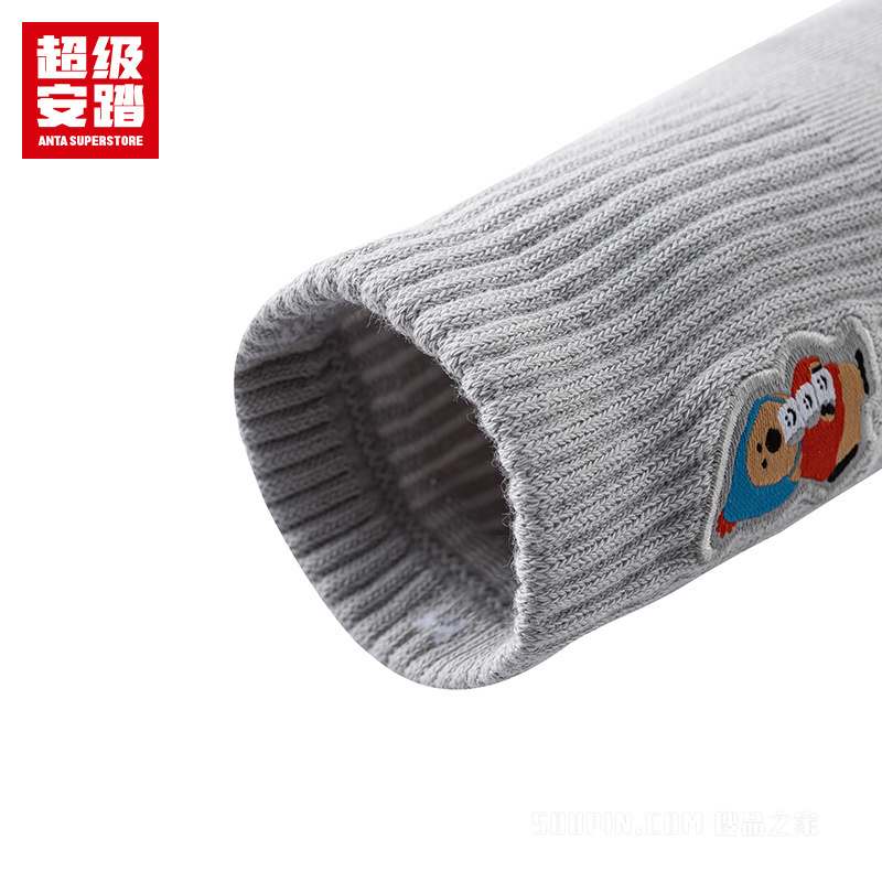 超级安踏跨界联名男女同款平板中袜