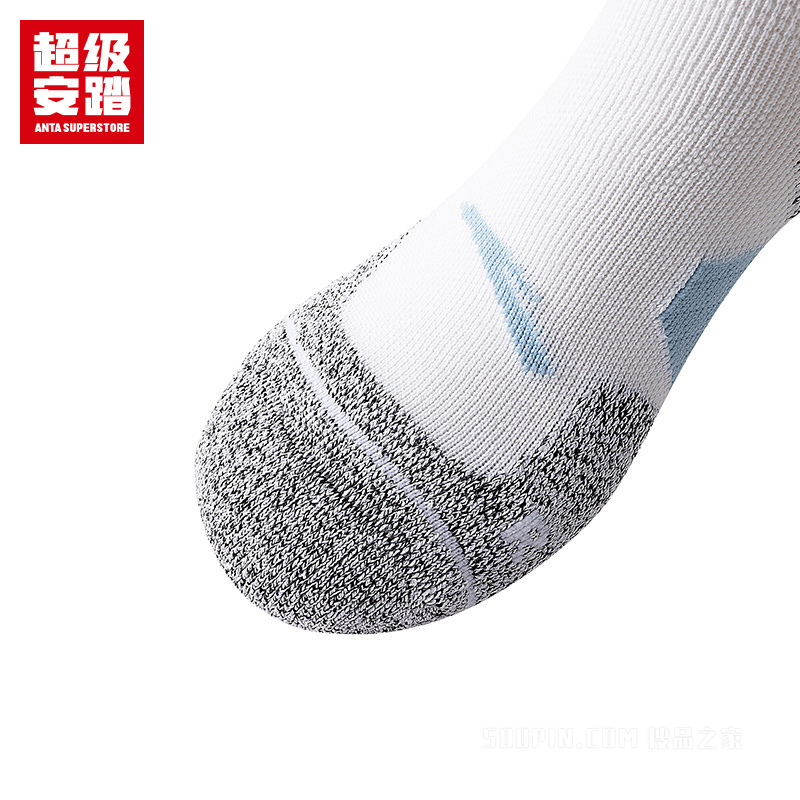 超级安踏足球男女同款毛圈长袜