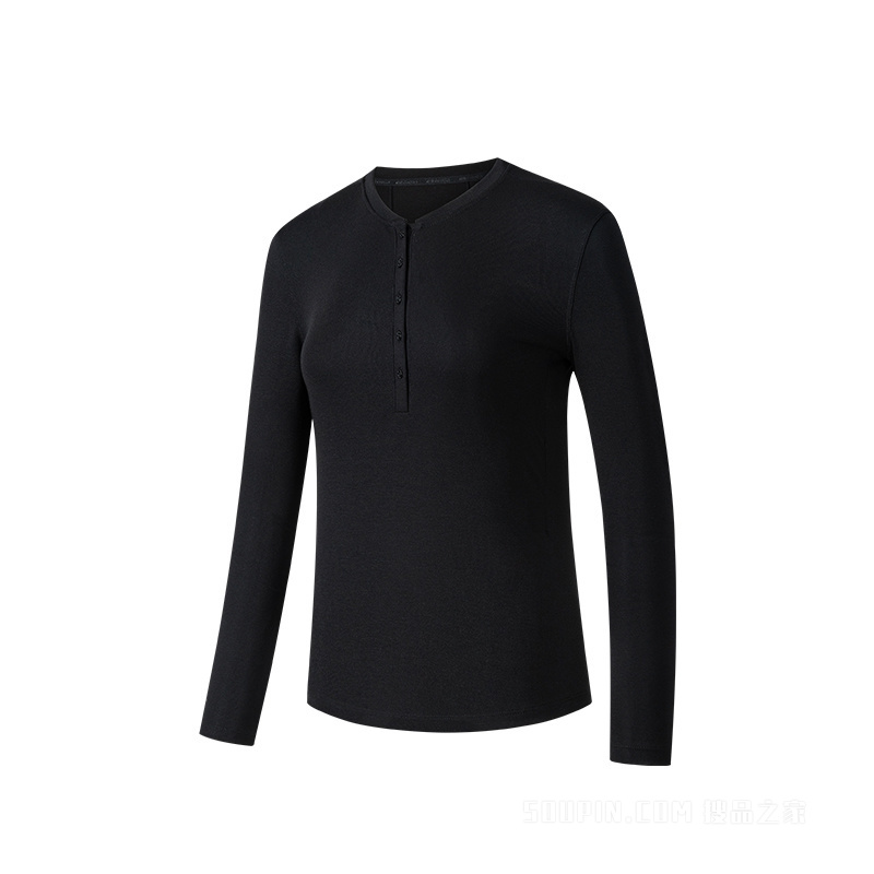 安踏冠军女子通勤长袖针织衫