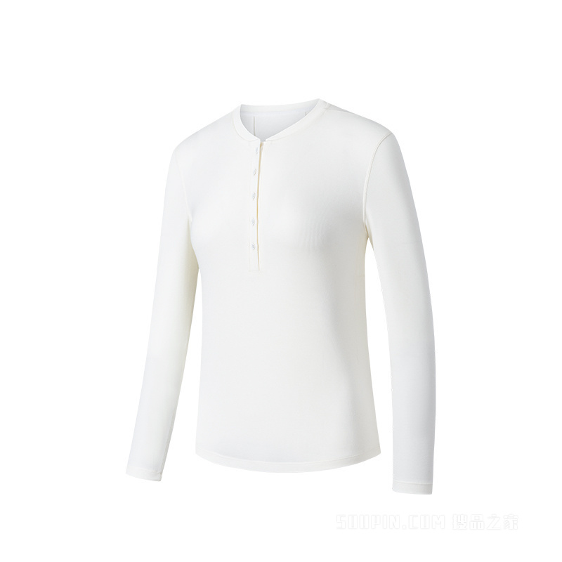 安踏冠军女子通勤长袖针织衫