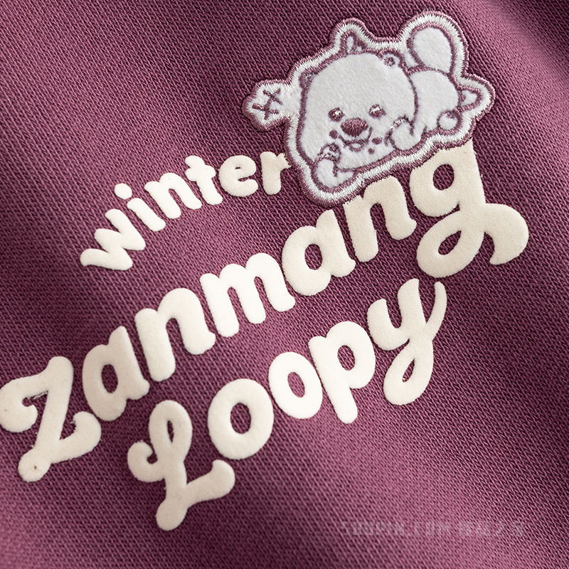 安踏 × LOOPY 联名女子连帽卫衣