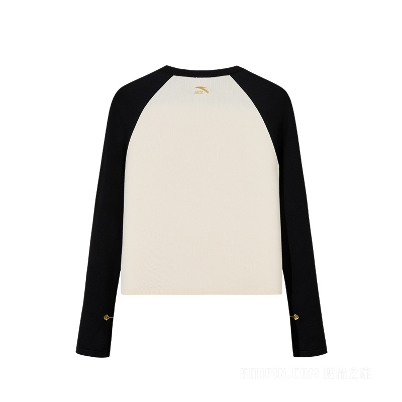 安踏好事发生女子编织衫