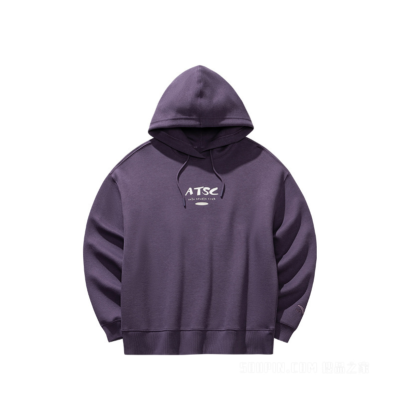 【关晓彤同款】安踏运动复古女子动型科技连帽卫衣