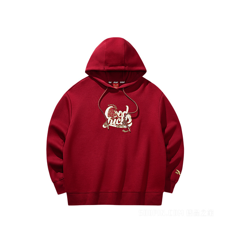 安踏好事发生女子动型科技连帽卫衣