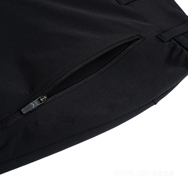 安踏冠军徒步女子无氟防泼水梭织运动长裤