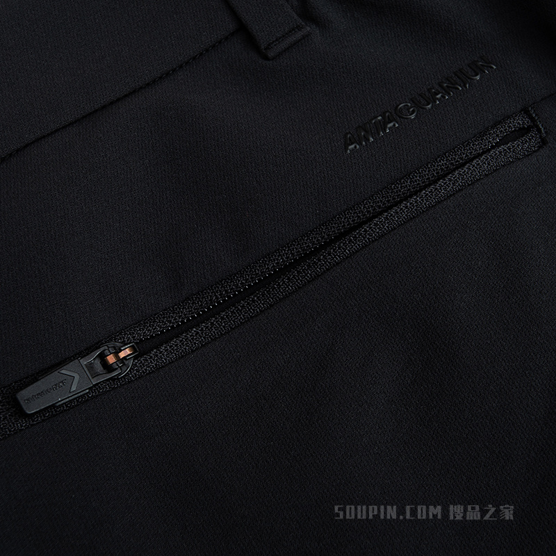 安踏冠军徒步女子无氟防泼水梭织运动长裤