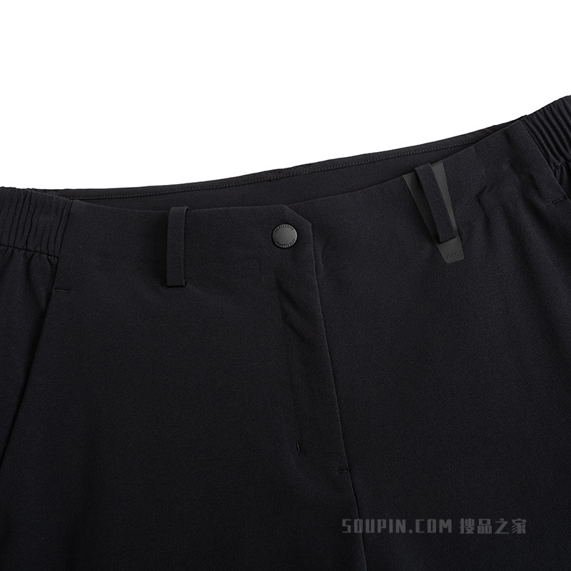 安踏冠军女子通勤生物基防泼水女子梭织休闲长裤