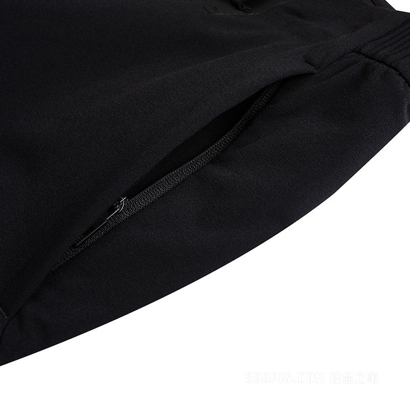 安踏冠军女子通勤生物基防泼水女子梭织休闲长裤