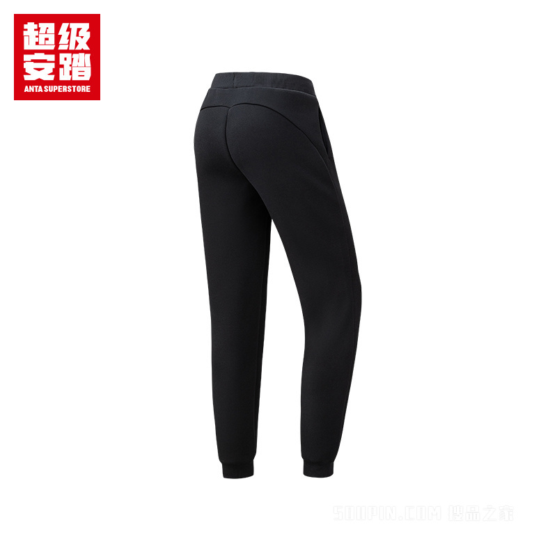 超级安踏训练女子针织运动长裤