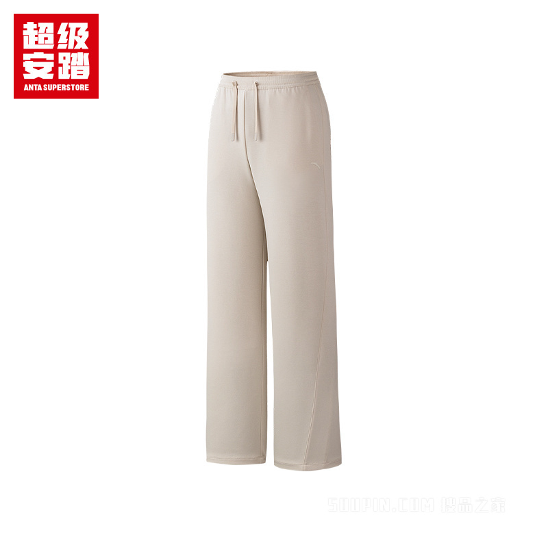 超级安踏训练女子针织运动长裤
