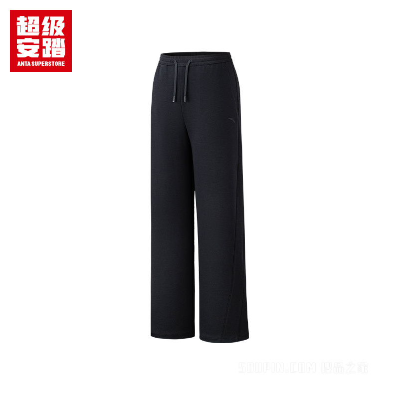 超级安踏训练女子针织运动长裤