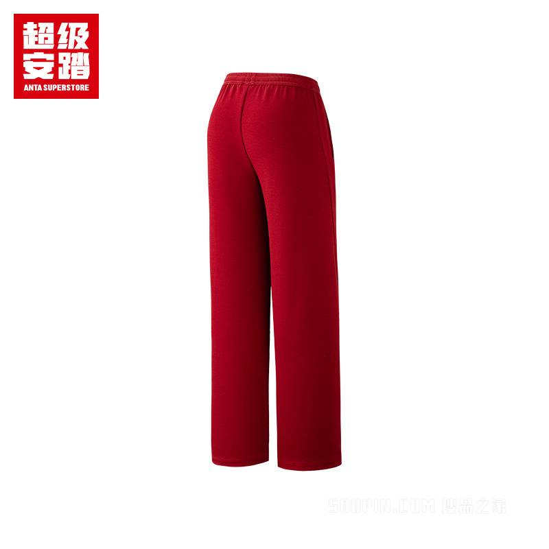 超级安踏训练女子针织运动长裤
