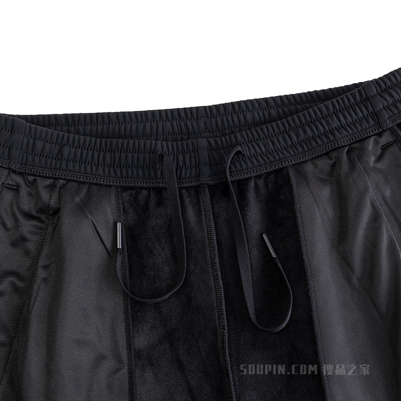 安踏裤吧女子轻暖绒针织运动长裤