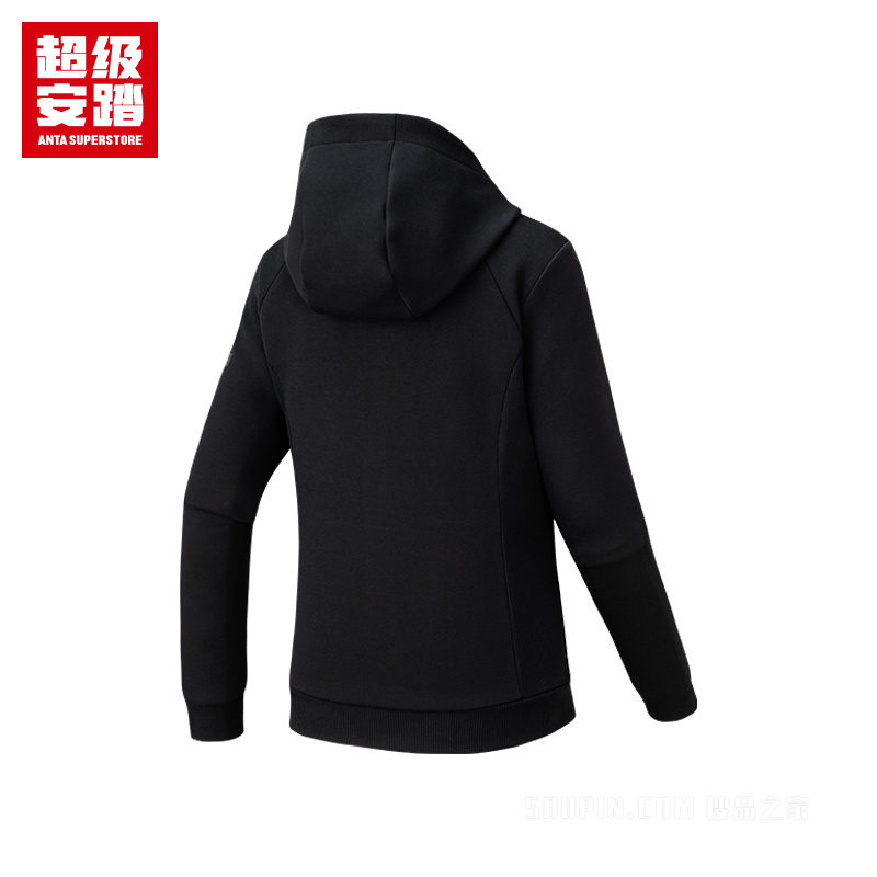 超级安踏训练女子针织运动外套