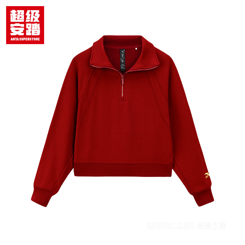 超级安踏运动经典女子套头衫
