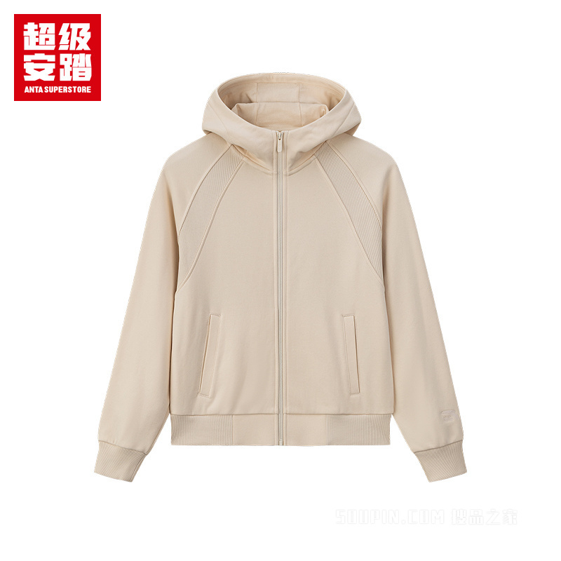 超级安踏运动经典女子针织运动外套