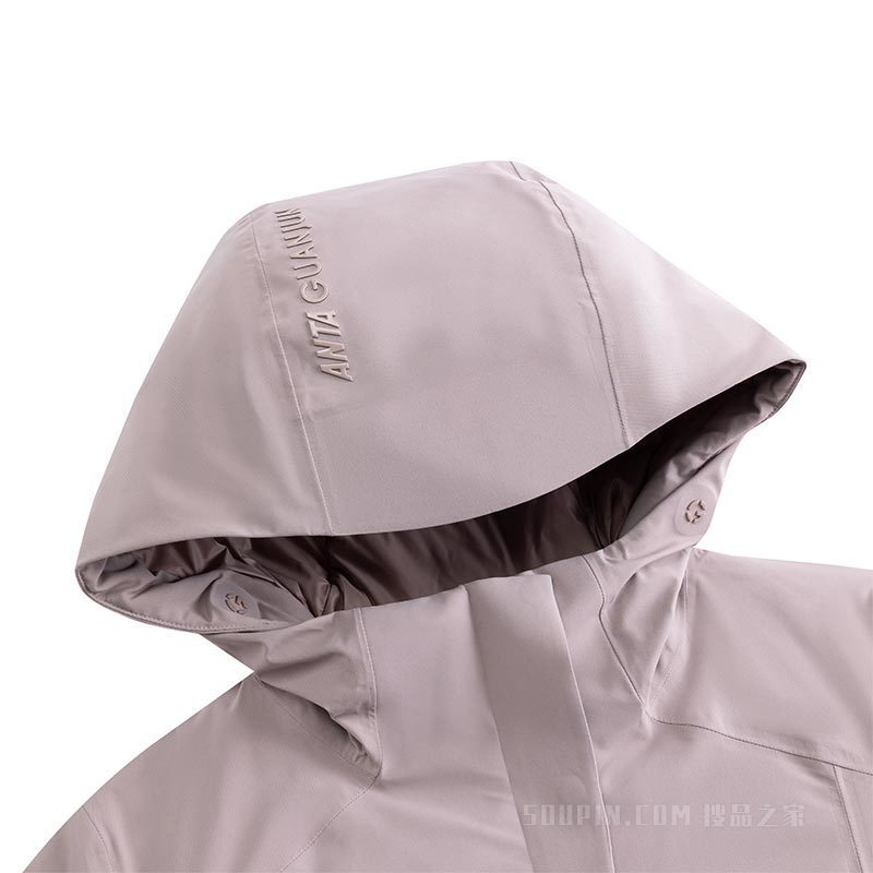 安踏冠军女子通勤防风透湿女子梭织外套