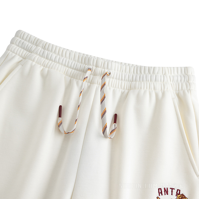 【关晓彤同款】安踏运动复古女子动型科技针织运动长裤