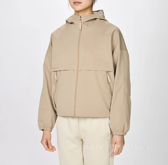 安踏出行女子防泼水厚外套