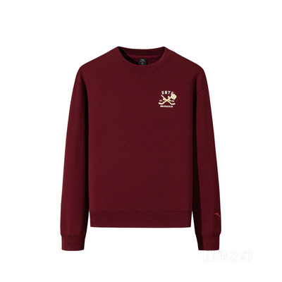 安踏运动复古女子动型科技套头卫衣