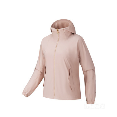 安踏训练女子防泼水厚外套