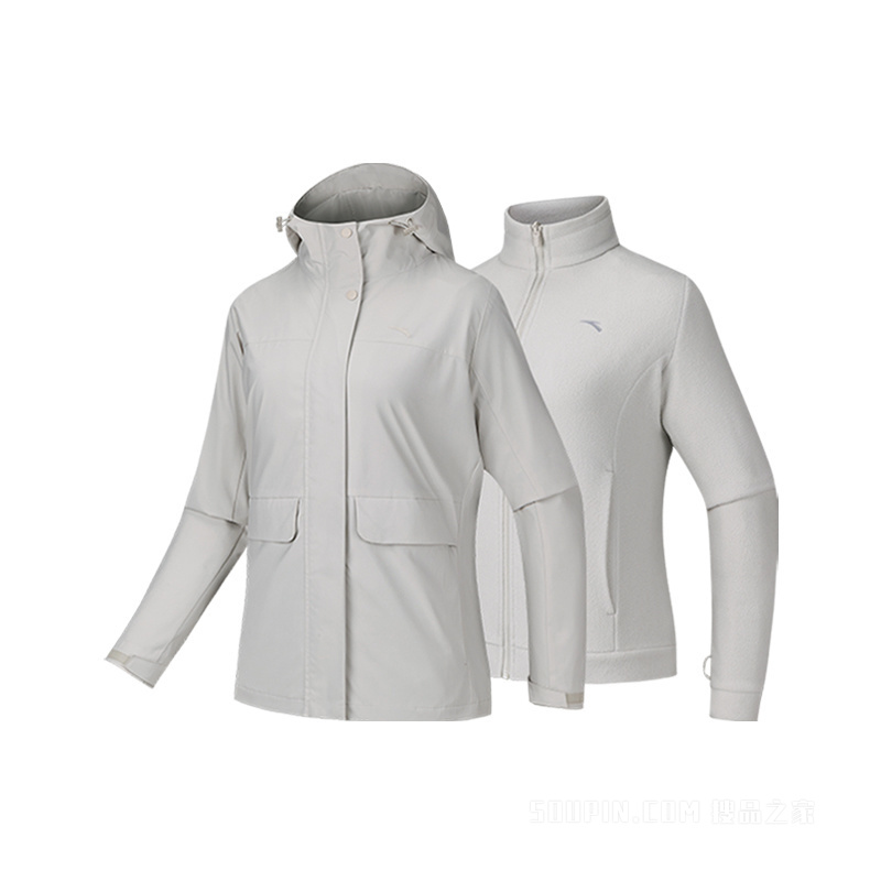 安踏综训系列女子防泼水两件套