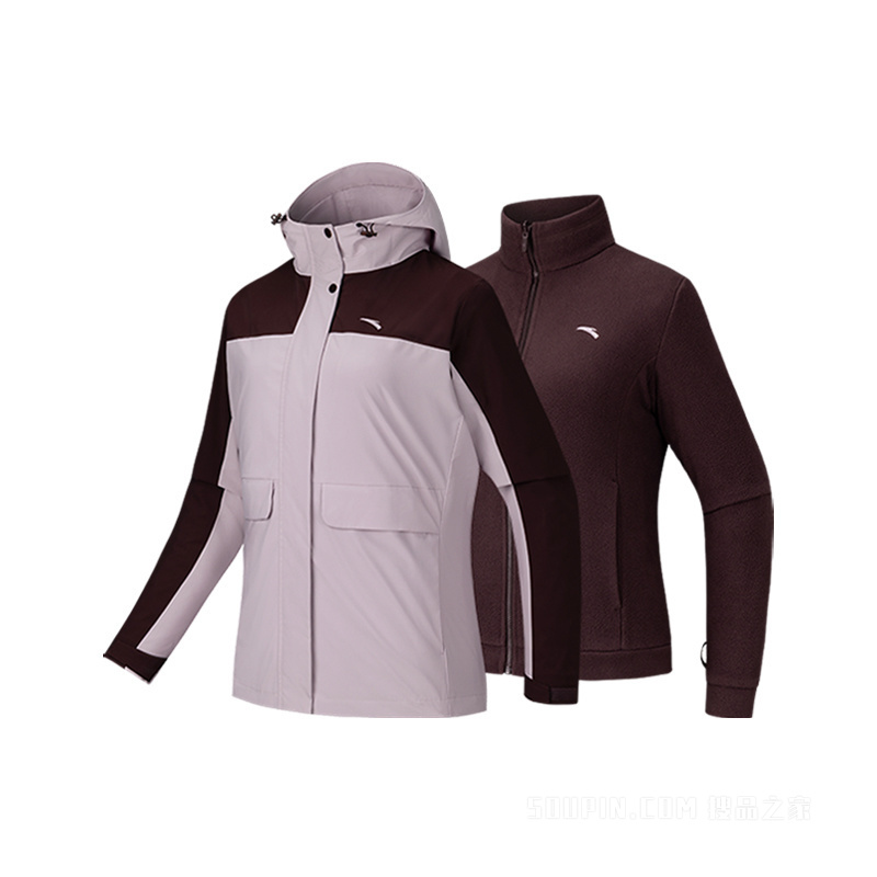 安踏综训系列女子防泼水两件套