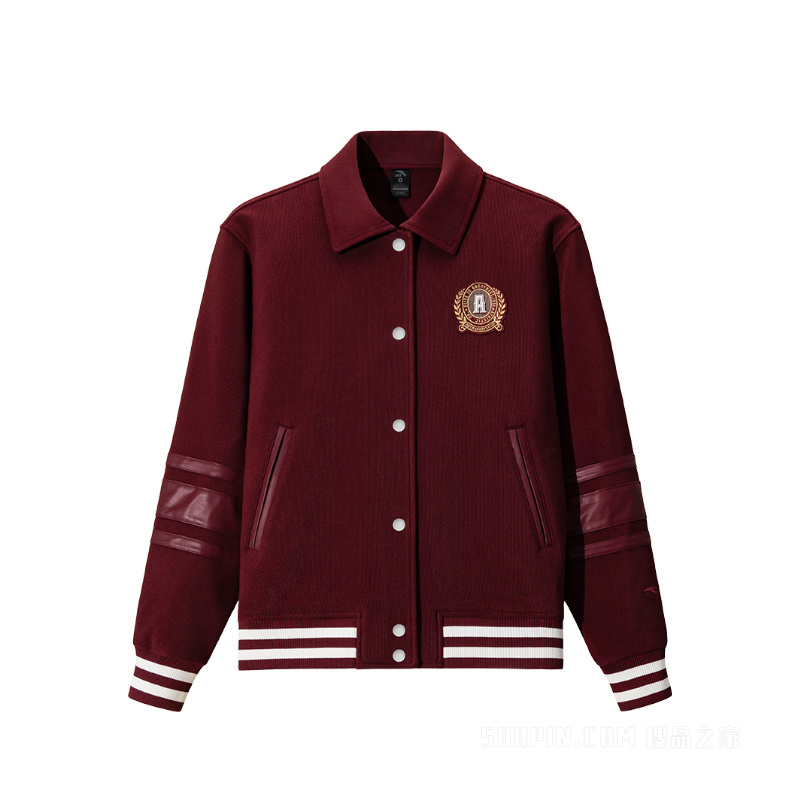 安踏运动复古女子弹力动型科技外套