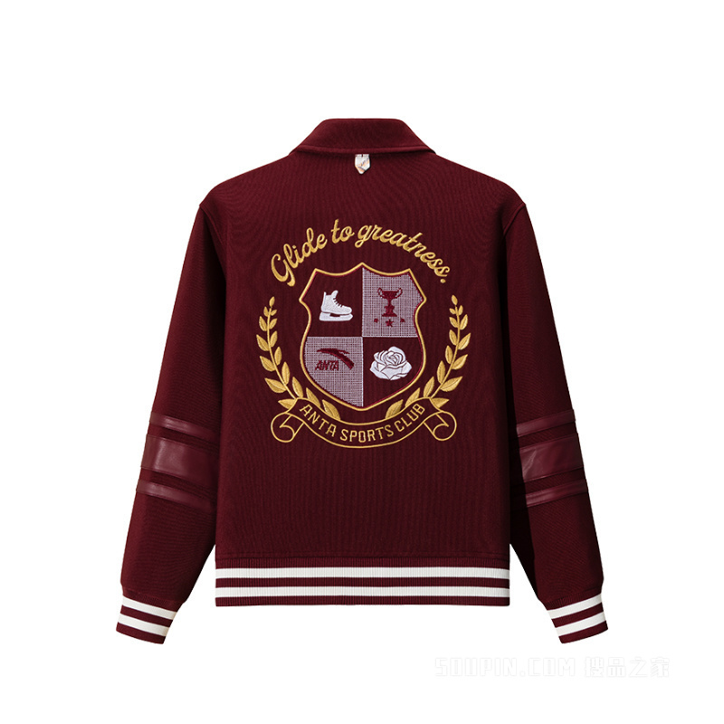 安踏运动复古女子弹力动型科技外套