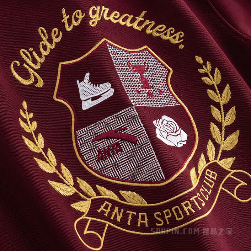 安踏运动复古女子弹力动型科技外套