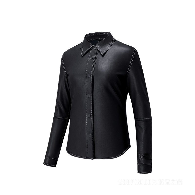 ANTAZERO × KRIS | 纯素皮革系列女子防风衬衫