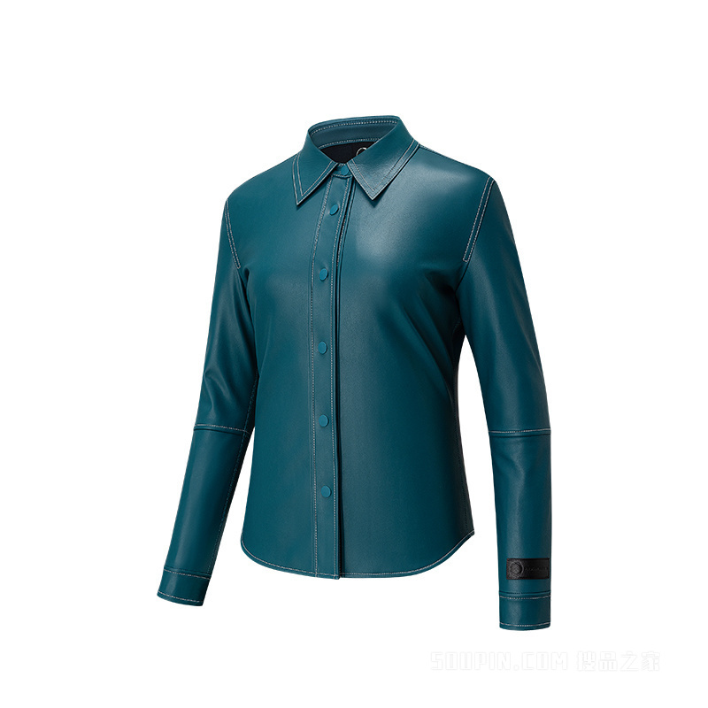 ANTAZERO × KRIS | 纯素皮革系列女子防风衬衫