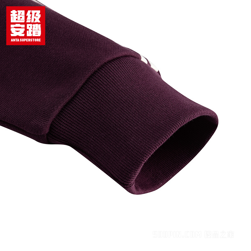 超级安踏运动复古女子针织运动外套