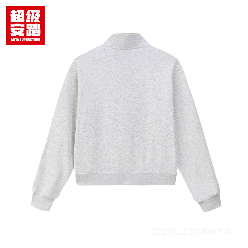 超级安踏运动复古女子套头卫衣