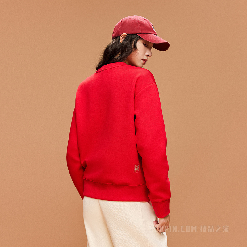 安踏好事发生女子动型科技套头卫衣