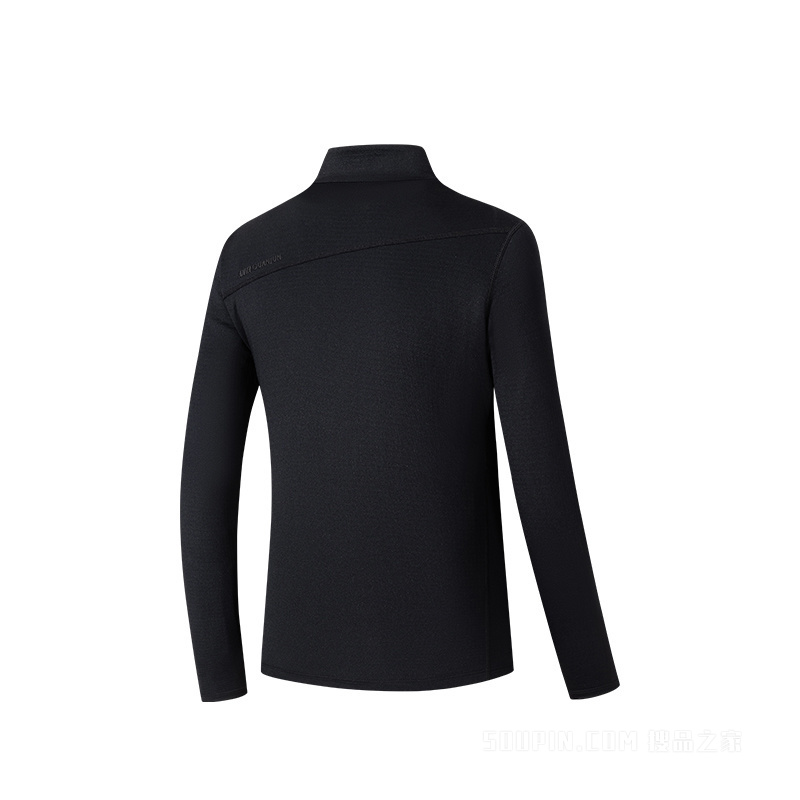 安踏冠军徒步女子密暖绒长袖针织衫