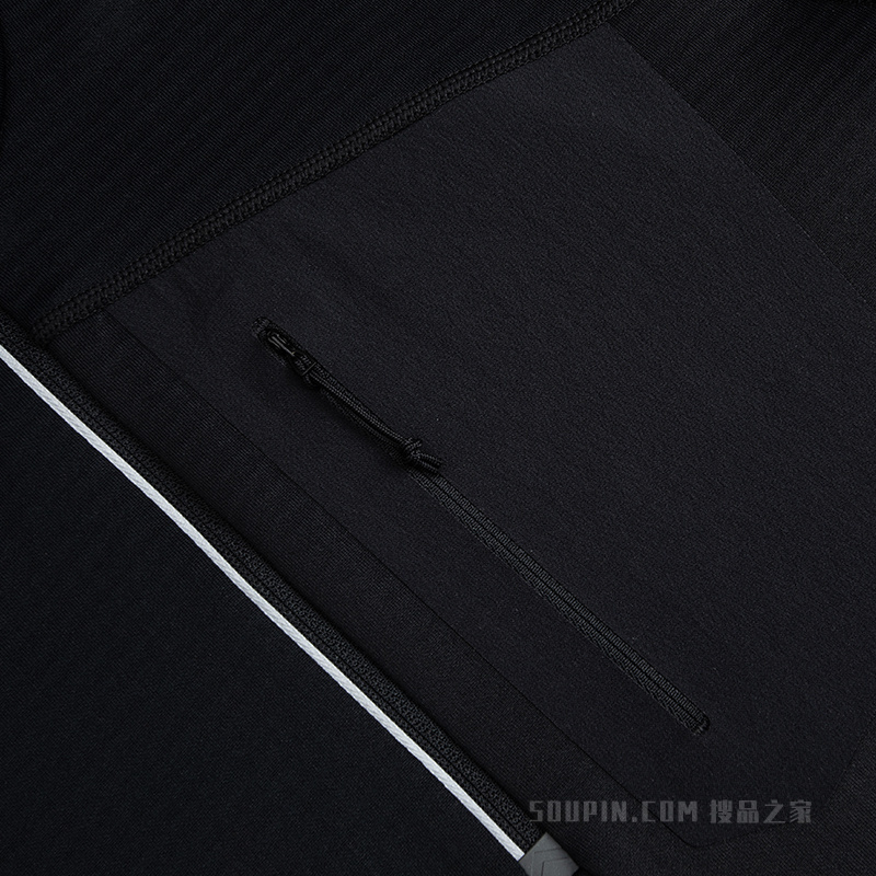 安踏冠军徒步女子密暖绒长袖针织衫