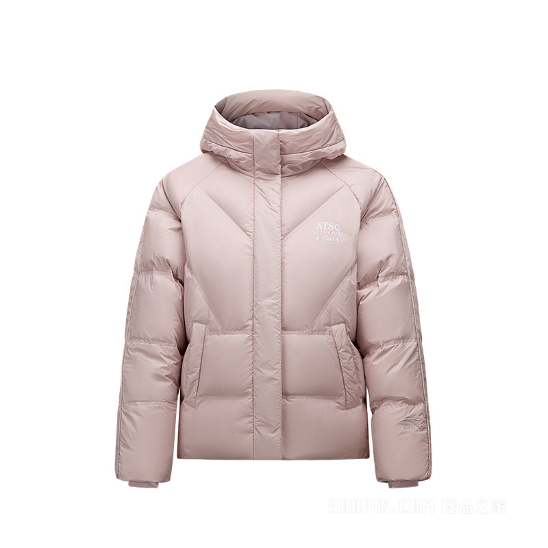 【关晓彤同款】安踏「多彩羽绒」运动复古速暖防泼水女子羽绒服