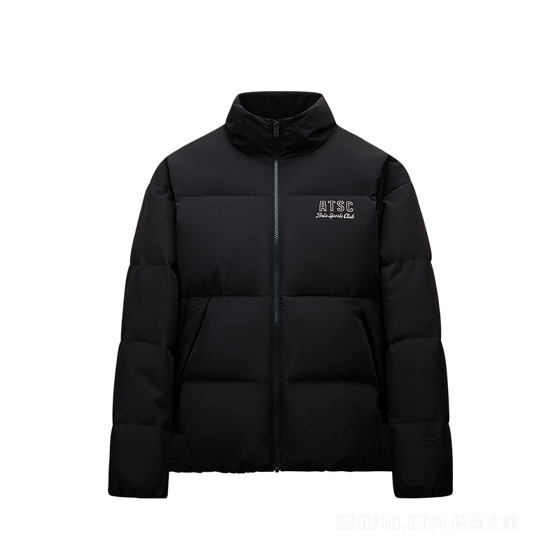 安踏「多彩羽绒」运动复古女子无氟防泼水羽绒服