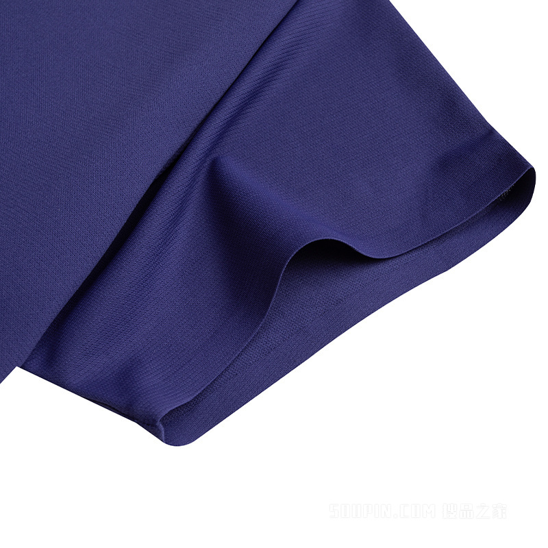 安踏冠军越野跑女子吸湿速干短袖针织衫