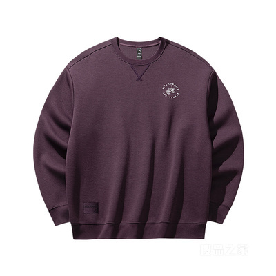 安踏出行男子弹力动型科技套头卫衣