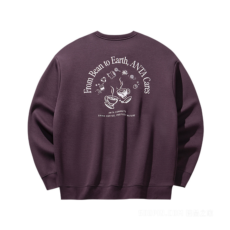 安踏出行男子弹力动型科技套头卫衣