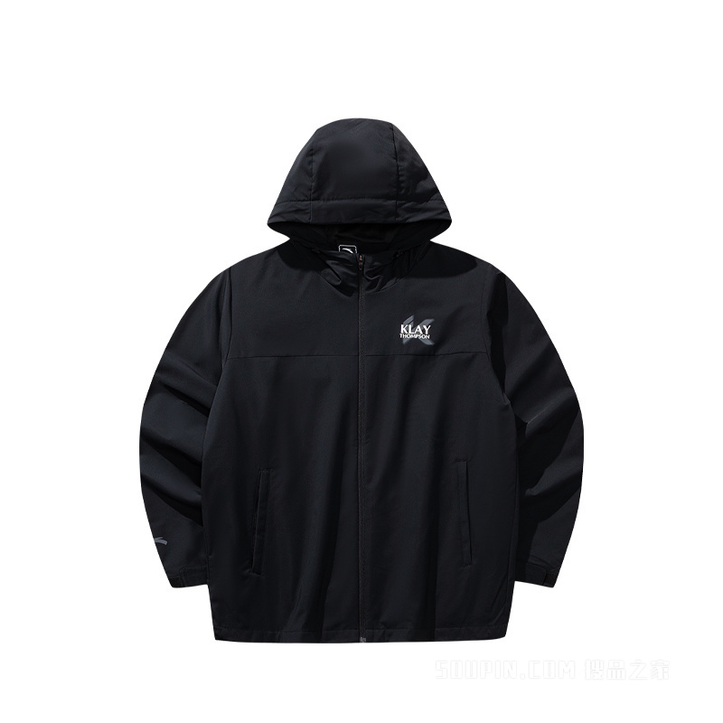 安踏篮球系列KT男子防泼水梭织运动外套