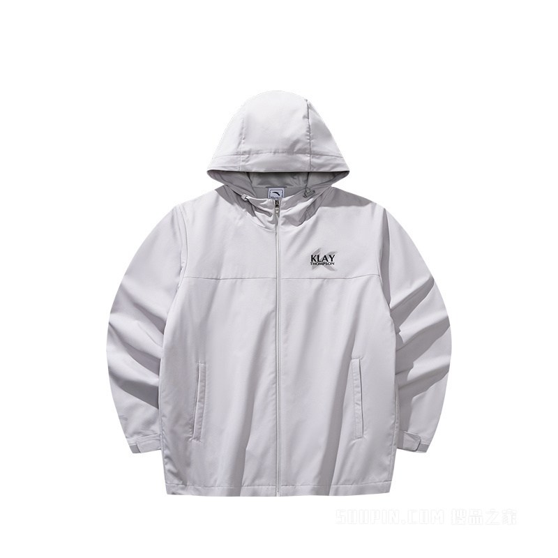 安踏篮球系列KT男子防泼水梭织运动外套