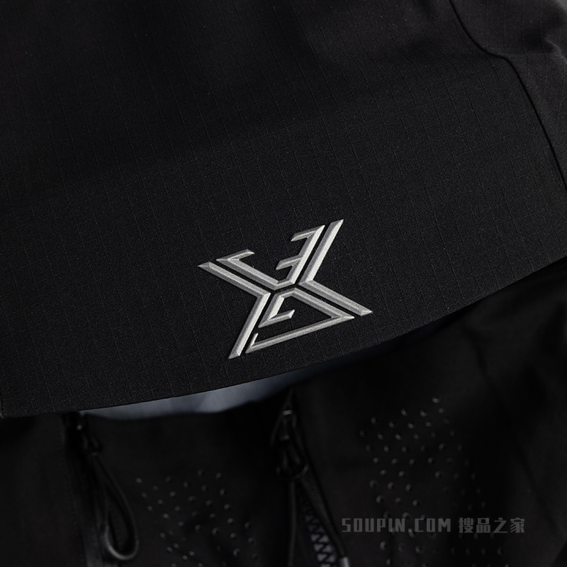 安踏冠军户外旅行男子无氟防泼水透湿梭织运动外套