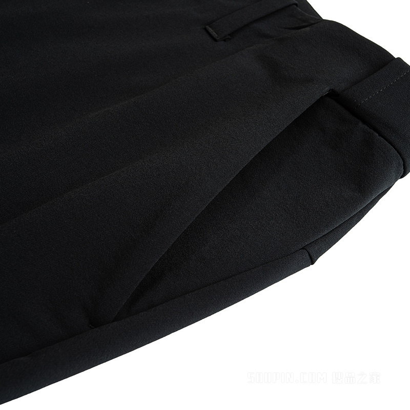 安踏冠军商务男子防泼水梭织运动长裤