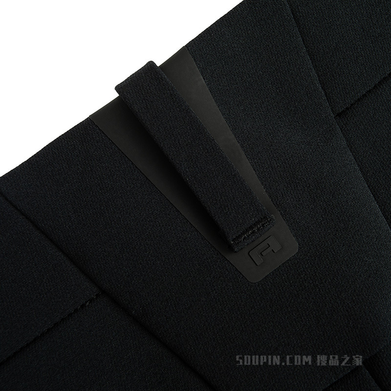 安踏冠军商务男子防泼水梭织运动长裤