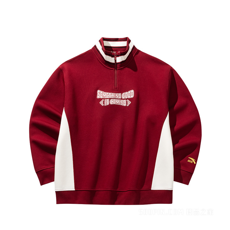 安踏好事发生男子动型科技套头卫衣